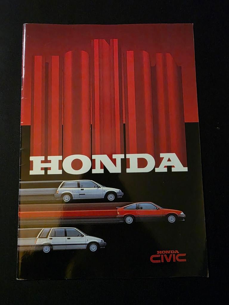 Brochure Honda Civic, Boeken, Auto's | Folders en Tijdschriften, Ophalen of Verzenden, Honda