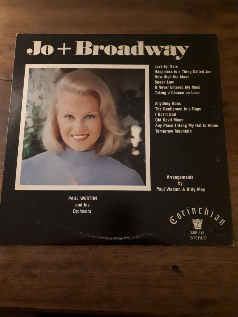 Jo Stafford - Broadway, Ophalen of Verzenden, Zo goed als nieuw