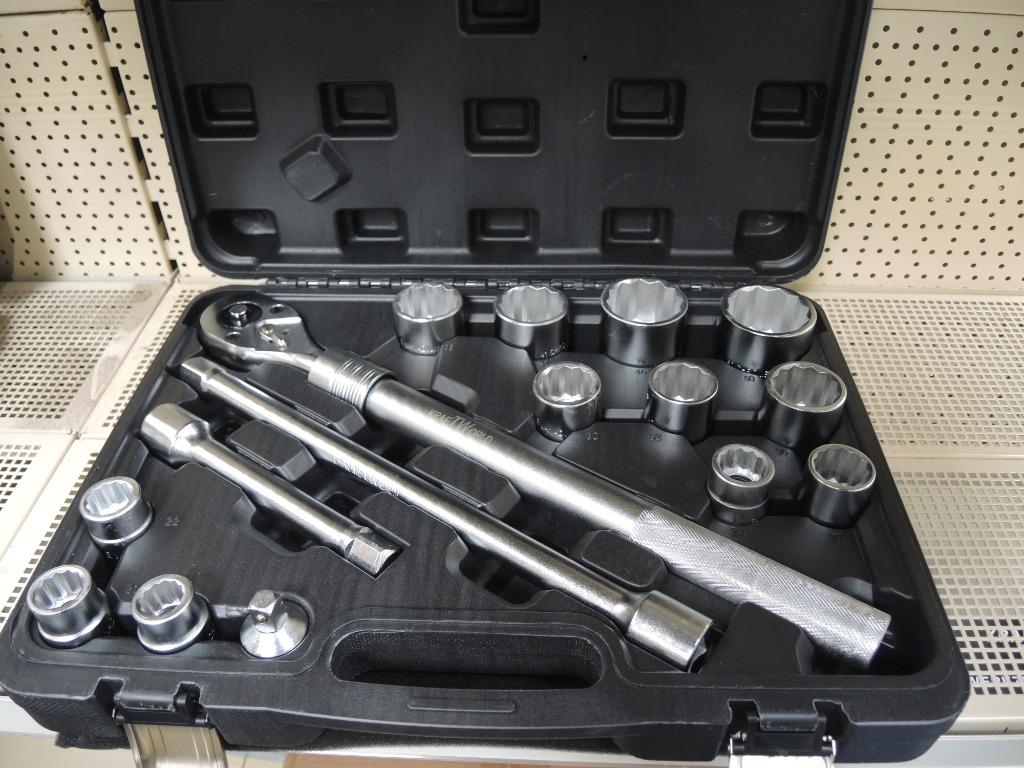 Dopsleutel set met ratel 16 stuks nieuw!, Neuf, Lon, Enlèvement ou Envoi, @