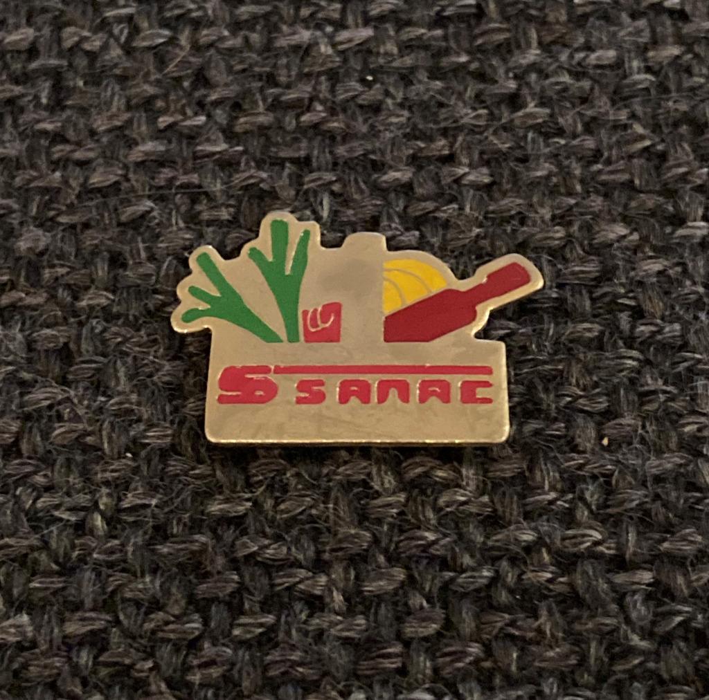 PIN - SANAC - LANDBOUW - TUINBOUW, Verzenden, Gebruikt, Merk, Speldje of Pin