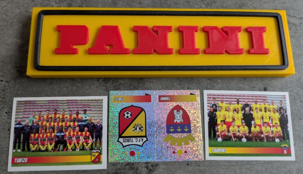 3X PANINI FOOTBALL 2011 473/4/5/476 TOURNAI/TUBIZE, Envoi, Neuf