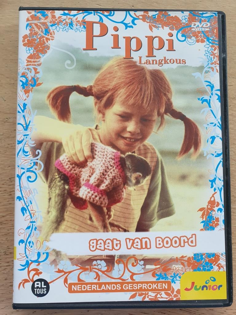Pippi Langkous gaat van boord, Cd's en Dvd's, Avontuur, Gebruikt, Alle leeftijden, Ophalen of Verzenden