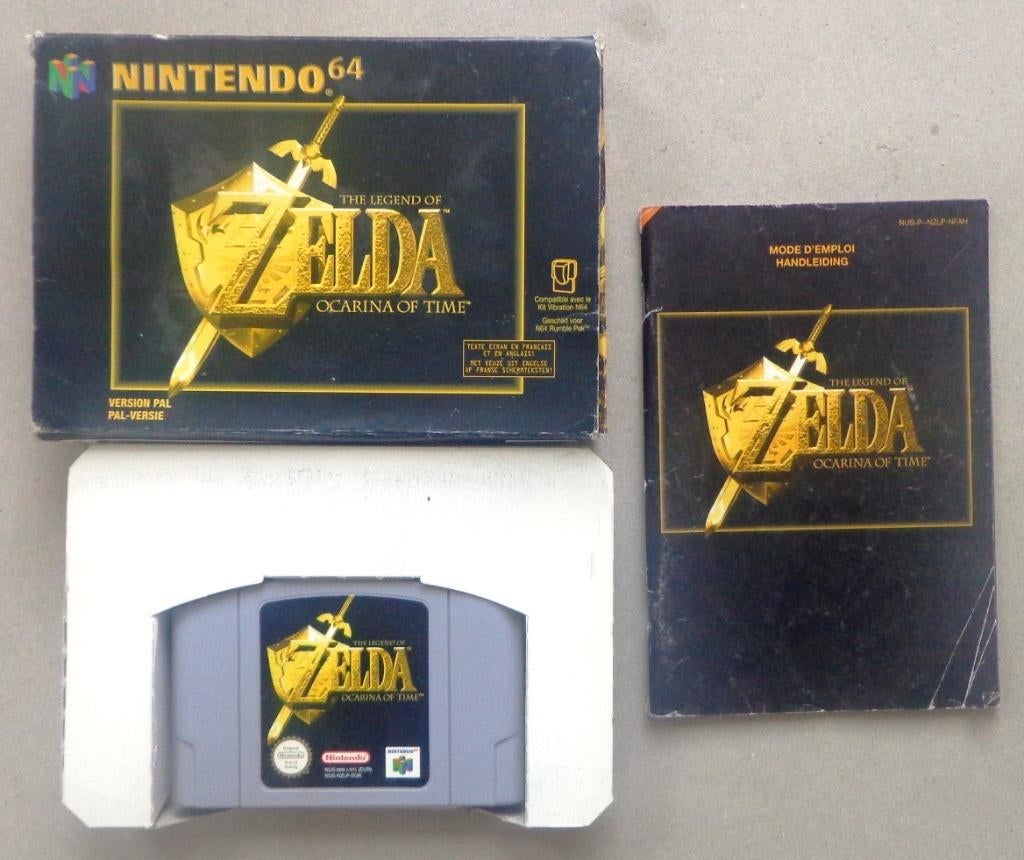 Zelda Ocarina of Time voor de Nintendo 64 Compleet, Games en Spelcomputers, Games | Nintendo 64, Ophalen of Verzenden, Gebruikt