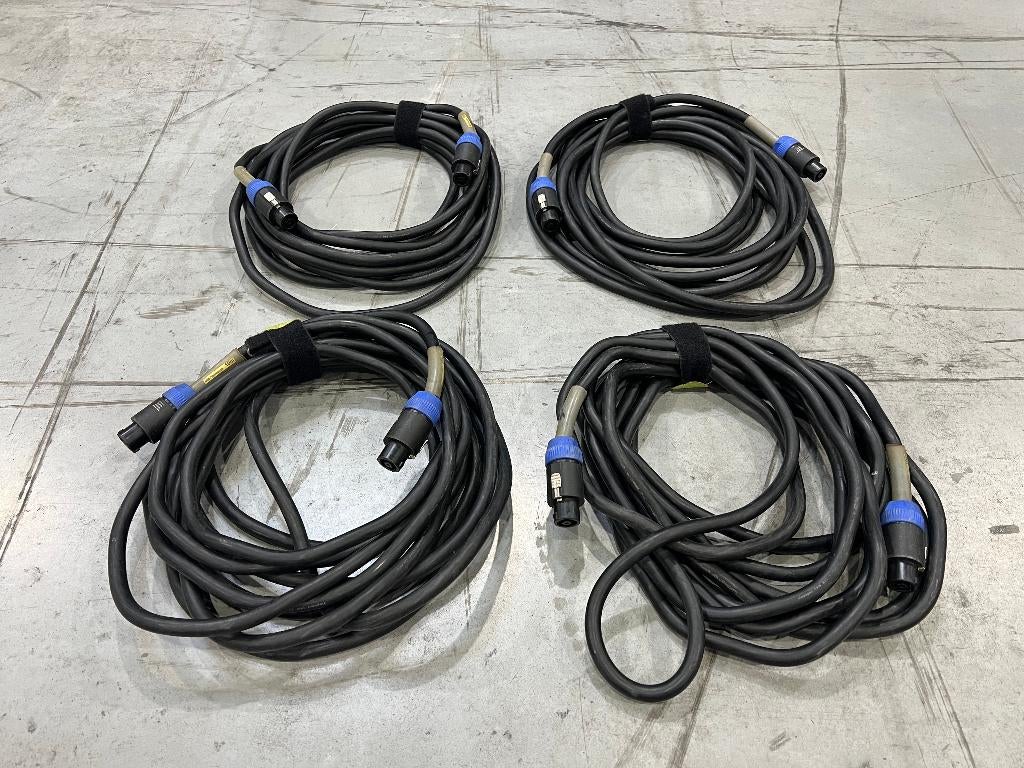 4x10m speakerkabel 8P 8x2,5mm2 Sommer cable Neutrik, Enlèvement ou Envoi, Utilisé, 120 watts ou plus
