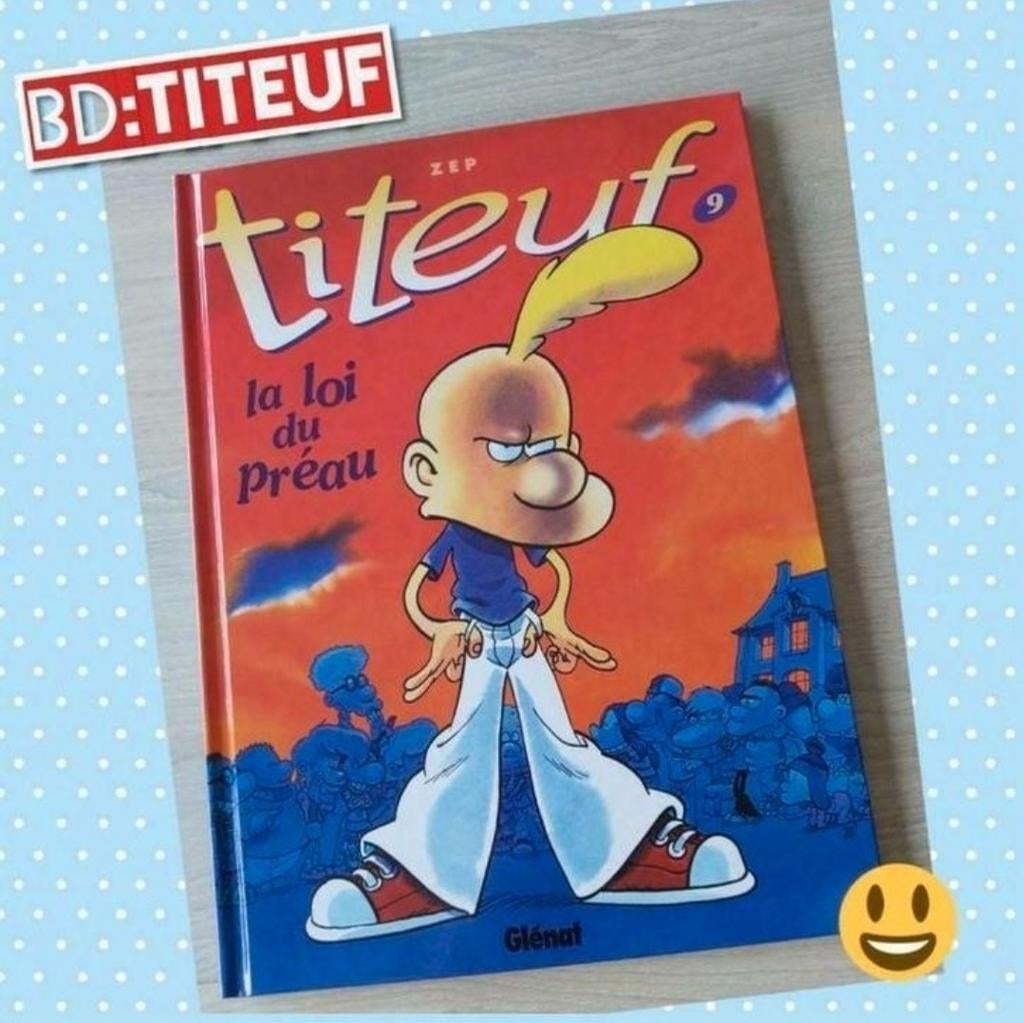 BD Titeuf:N9"la loi du préau ", Livres, BD, Une BD, Enlèvement ou Envoi, Utilisé