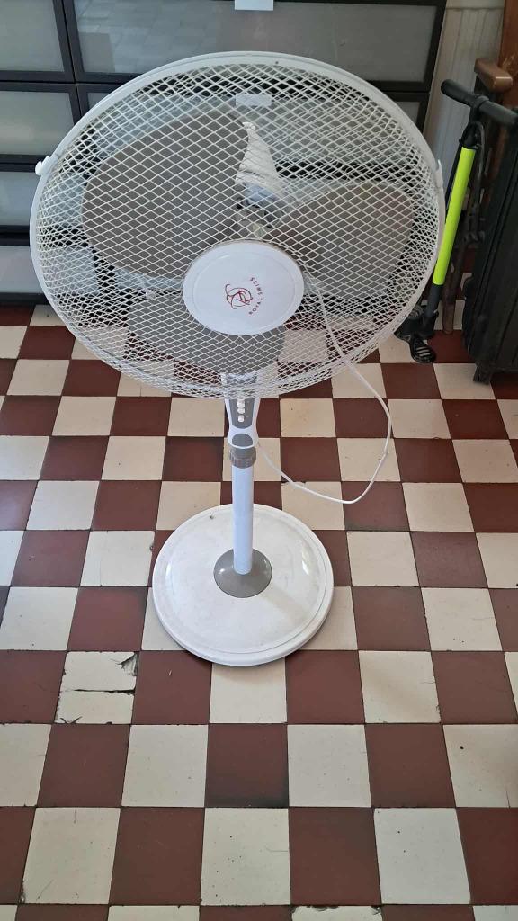 ventilateur Royal Swiss sur pied, Ophalen