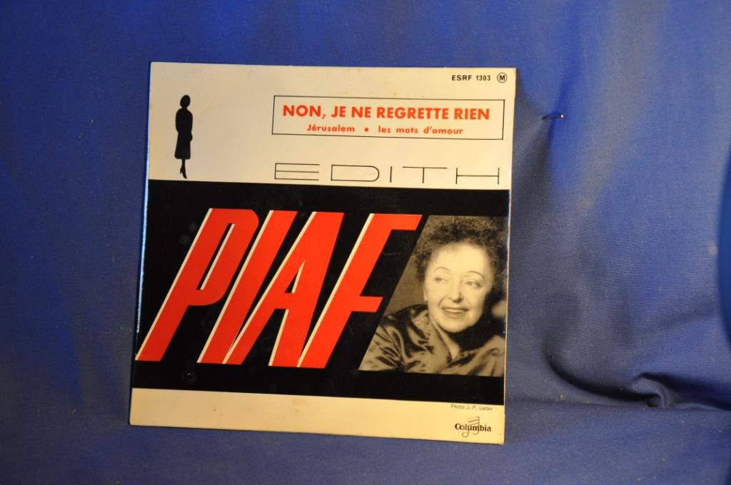 §  vinyl 45 tours edith piaf  3 titres, Enlèvement ou Envoi, Utilisé