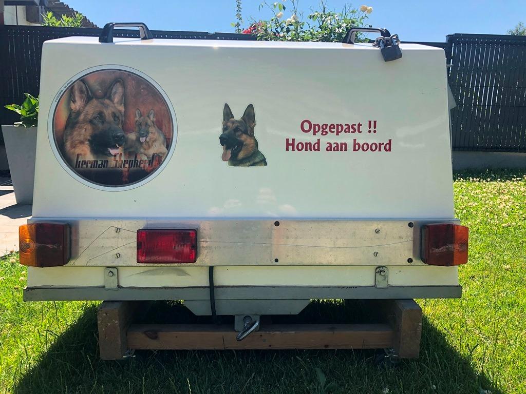 Bench pour chien pour attache de remorque, Animaux & Accessoires, Caisses pour chiens, Enlèvement, Utilisé