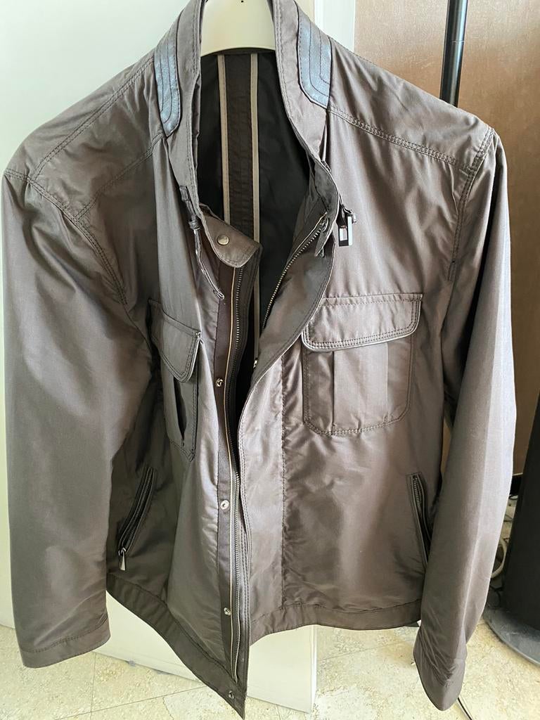 Heren jas vest massimo Dutti (Zara Men ), Verzenden, Zo goed als nieuw, Maat 56/58 (XL), Bruin
