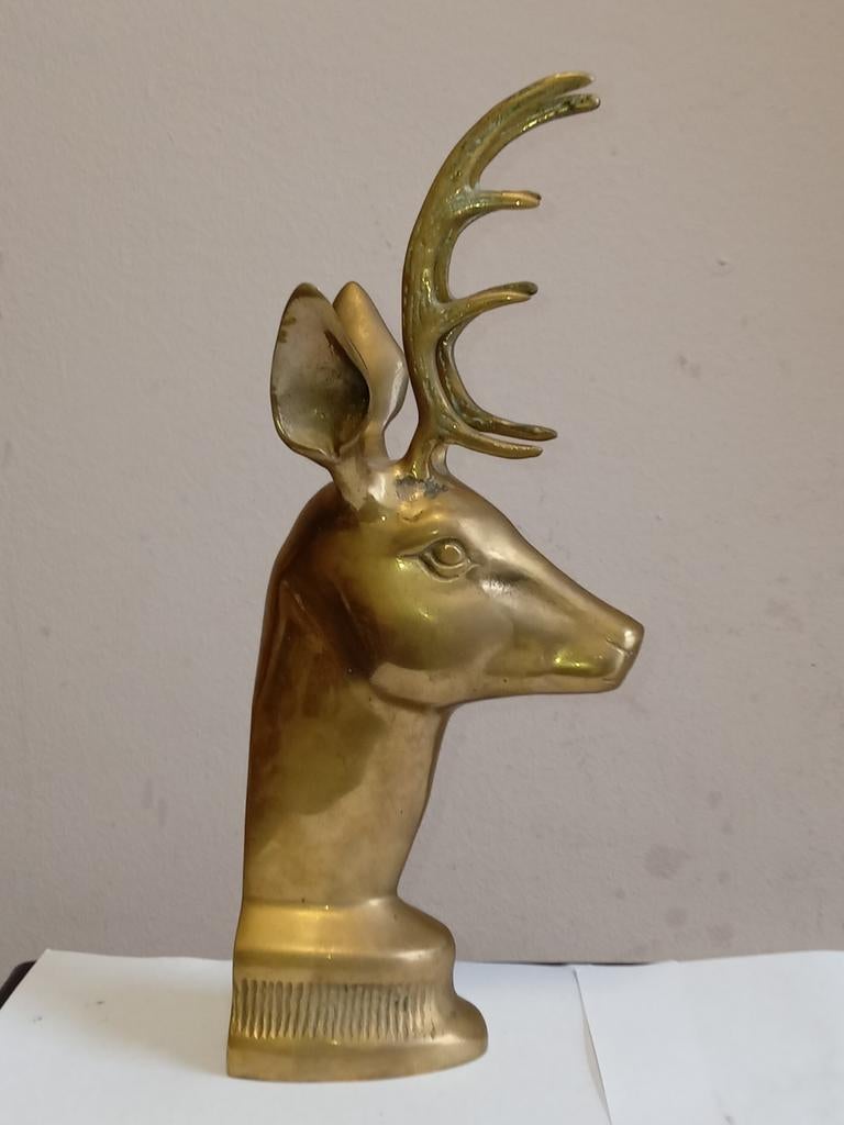 Cerf en Bronze doré, Enlèvement ou Envoi, Bronze