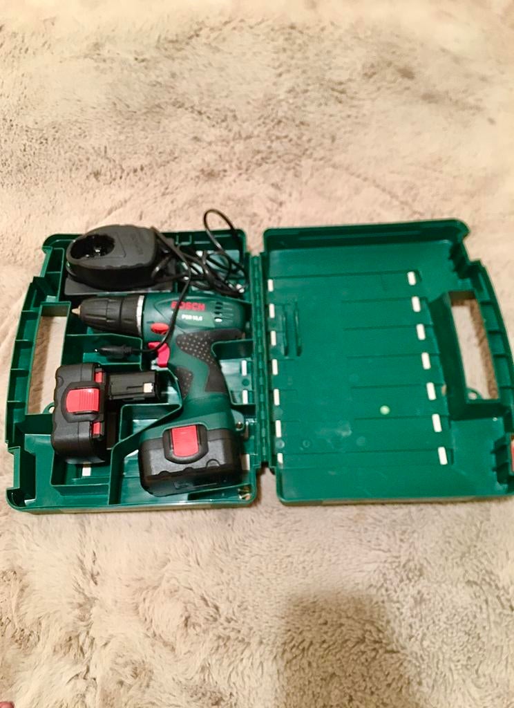 Bosch PSR 14.4 schroevendraaier, Doe-het-zelf en Bouw, Zo goed als nieuw, Boormachine, Variabele snelheid