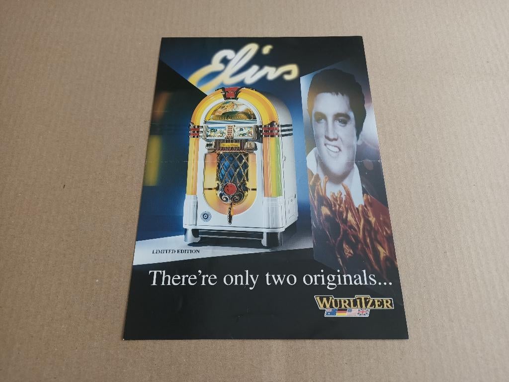 Flyer: Wurlitzer 1015 (Elvis/ CD) jukebox, Collections, Machines | Jukebox, Wurlitzer, Envoi