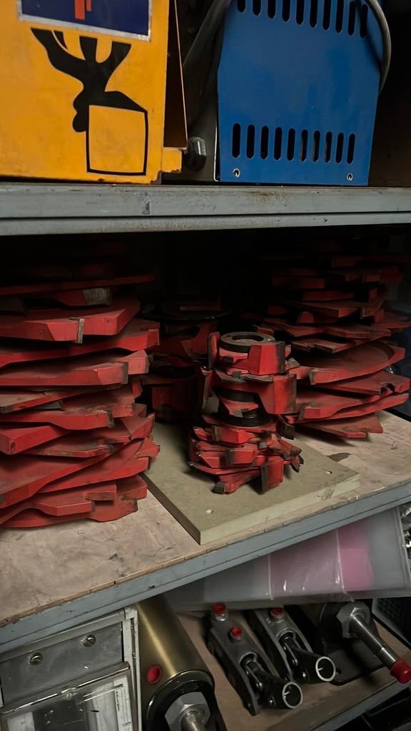 Set frezen voor ramen en deuren Leitz asgat 45mm, Ophalen