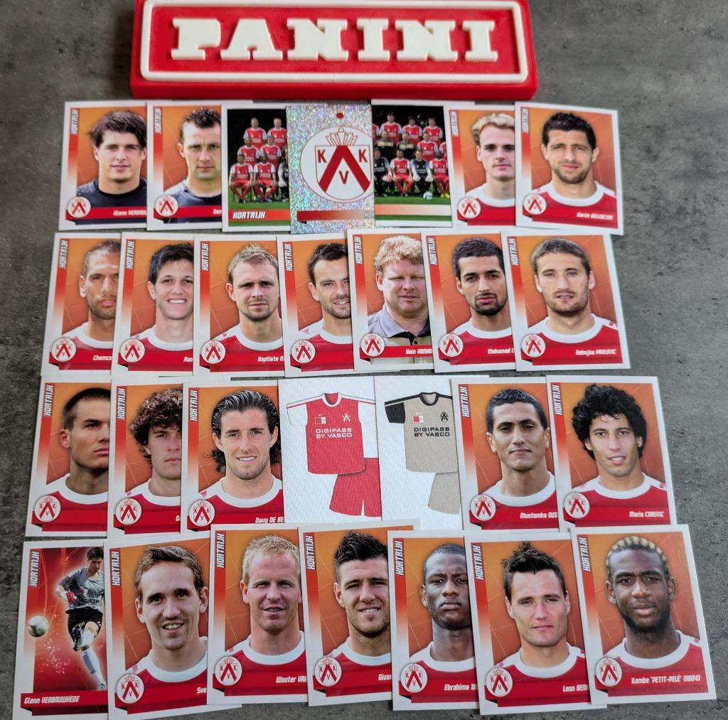 AUTOCOLLANTS PANINI FOOTBALL 2011 28X : KVK KORTRIJK, Envoi, Neuf