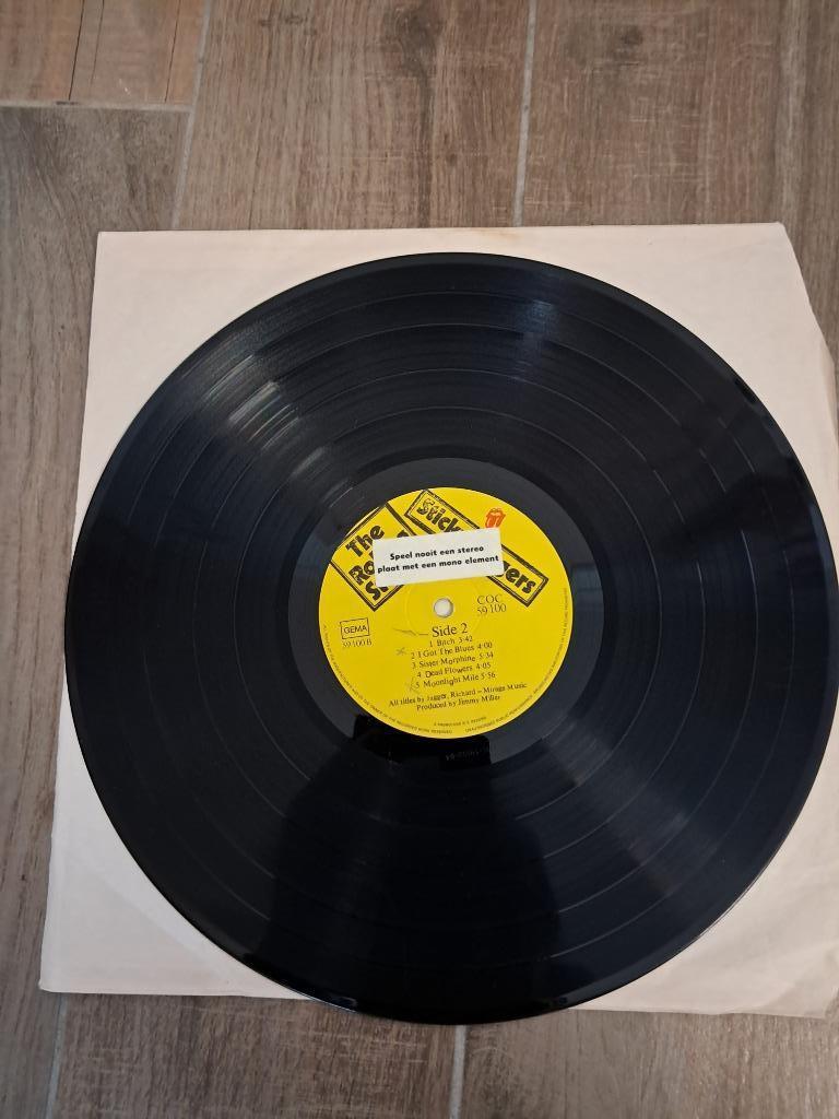 LP " THE ROLLING STONES " STICKY FINGERS, Cd's en Dvd's, Vinyl | Rock, Gebruikt, Rock-'n-Roll, 12 inch, Ophalen of Verzenden