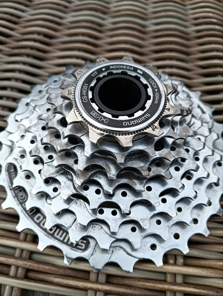 Shimano 8 speed cassette, Ophalen, Zo goed als nieuw