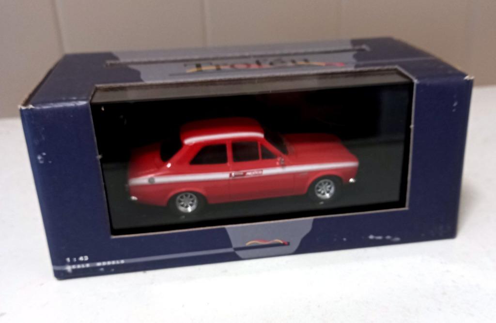 Ford Escort Mexico Red 1/43 TROFEU (NIEUW), Ophalen of Verzenden, Nieuw, Auto, Overige merken