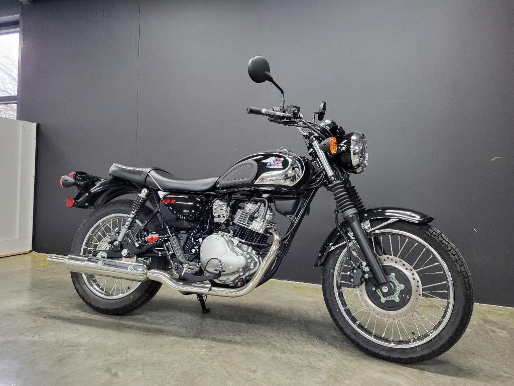 2026 Kawasaki Meguro S1 (4j garantie, 4j assistance), Motoren, Motoren | Kawasaki, Bedrijf, Naked bike, 12 t/m 35 kW, 1 cilinder