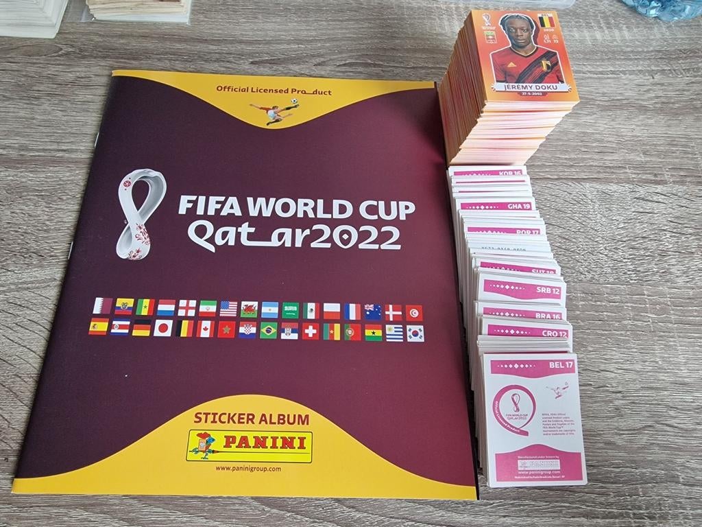 Panini Qatar 2022 COMPLET, Enlèvement ou Envoi, Comme neuf