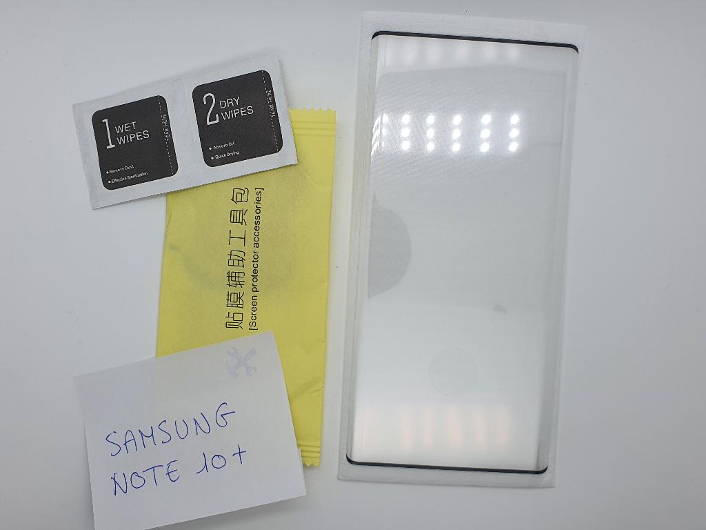 Screen Protector Samsung Galaxy Note 10 Plus, Enlèvement ou Envoi, Neuf, Autres modèles, Façade ou Cover