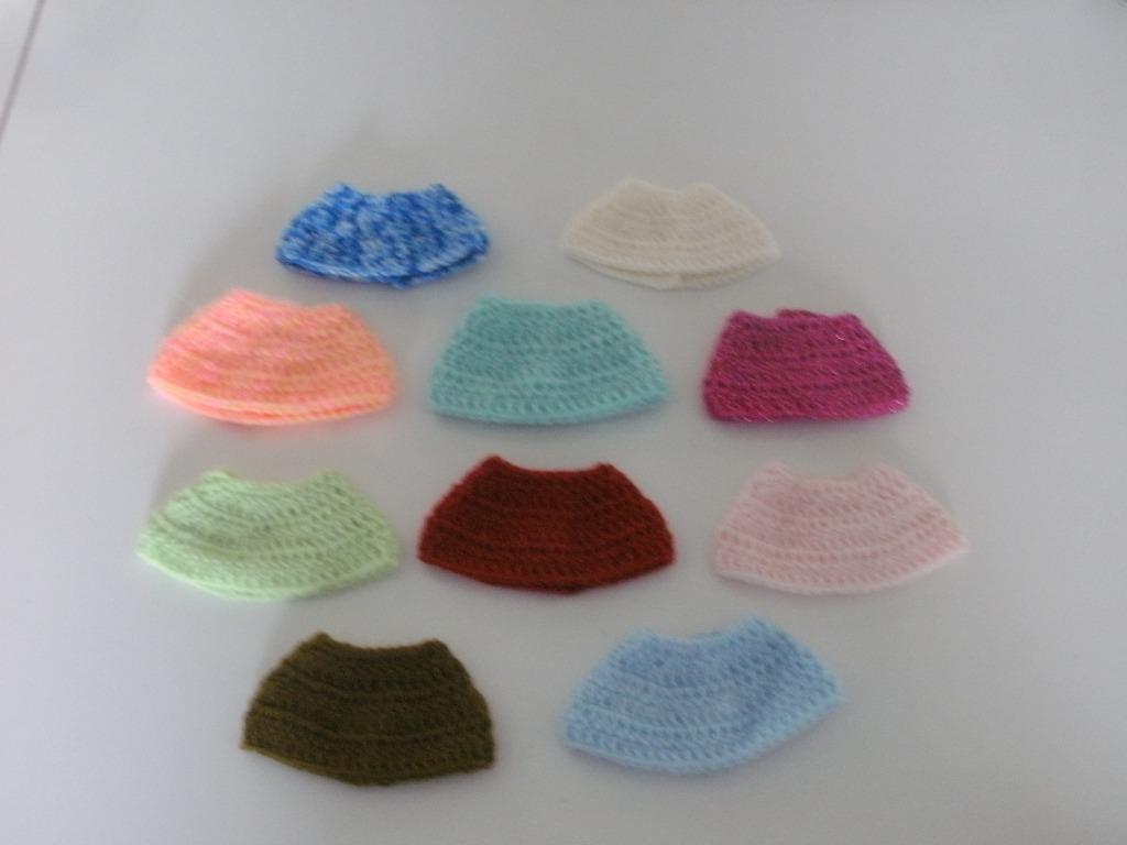 10 gehaakte rokjes voor Barbie, Ophalen of Verzenden, Nieuw, Barbie