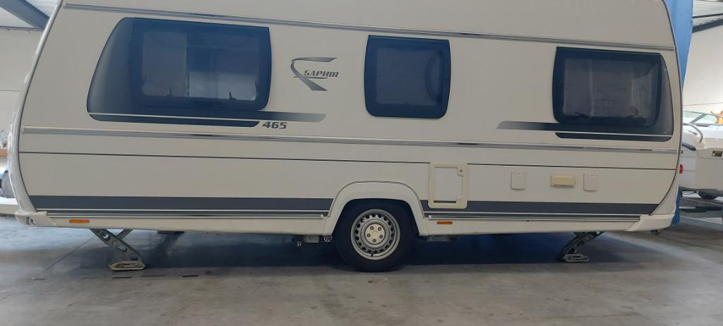 Caravane Fendt Saphir 465, Jusqu'à 4, Entreprise, Fendt, 7 à 8 mètres