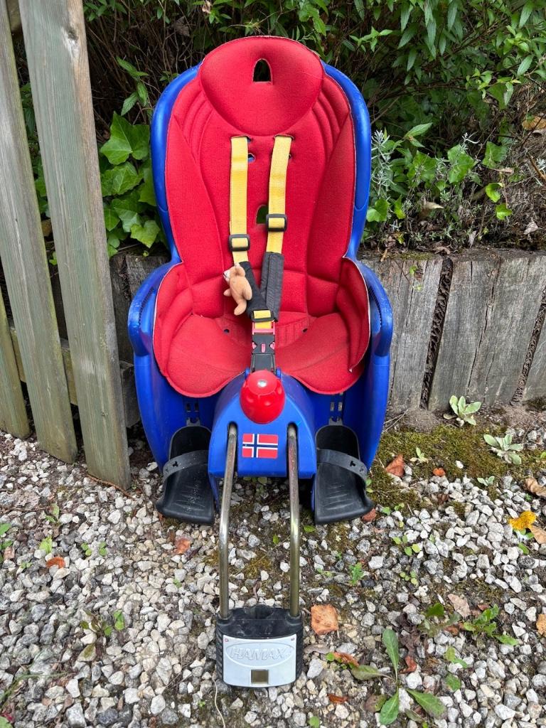 Siège vélo enfant Hamax, 0 à 18 kg, Enlèvement, Utilisé, Hamax