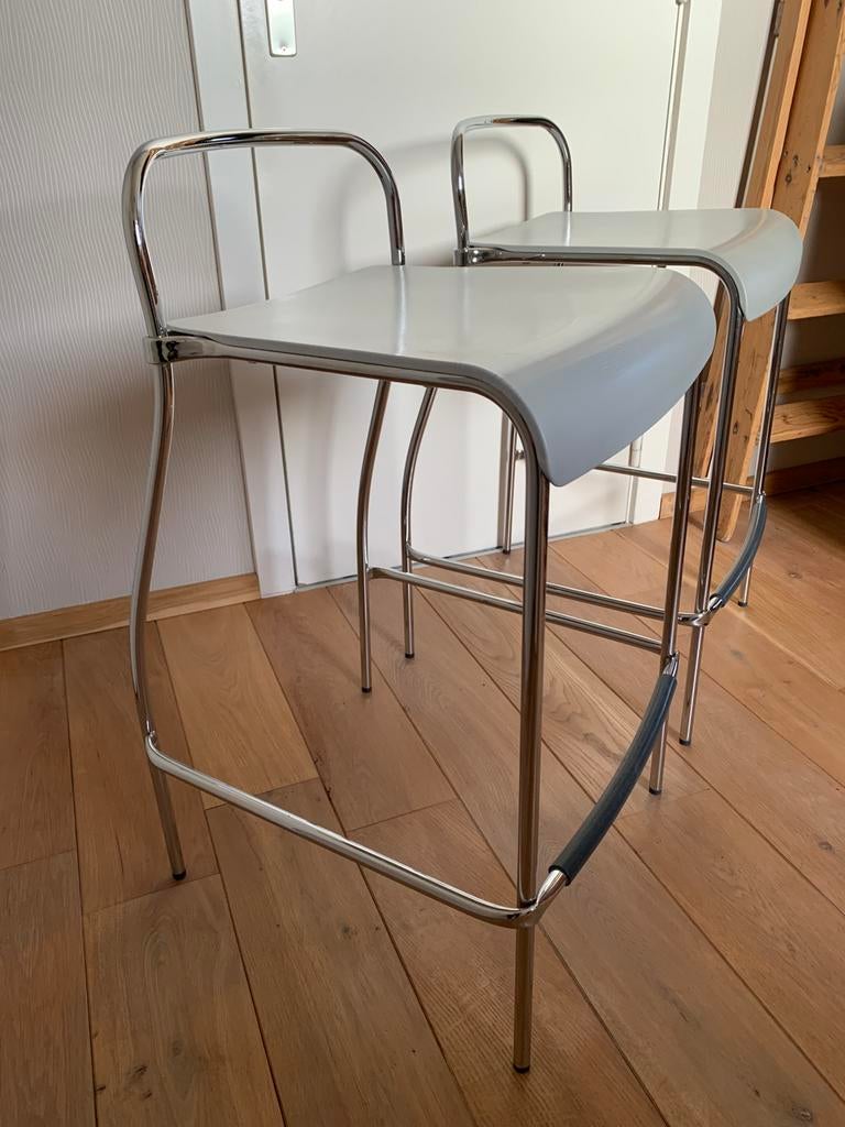 Magis Centomila barstoelen, Ophalen, Gebruikt, 60 tot 90 cm, Metaal
