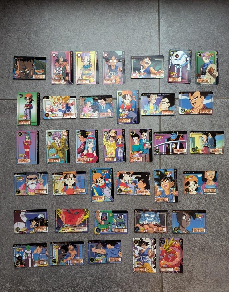 Cartes Dragon Ball Carddass Hondan part 26 complète reg TBE, Hobby & Loisirs créatifs, Jeux de cartes à collectionner | Autre