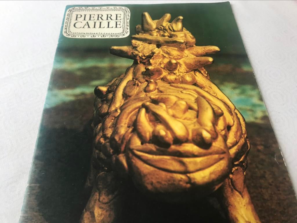 Pierre Caille Céramique Expo 58, 30 pages, Enlèvement ou Envoi, Comme neuf, Sculpture