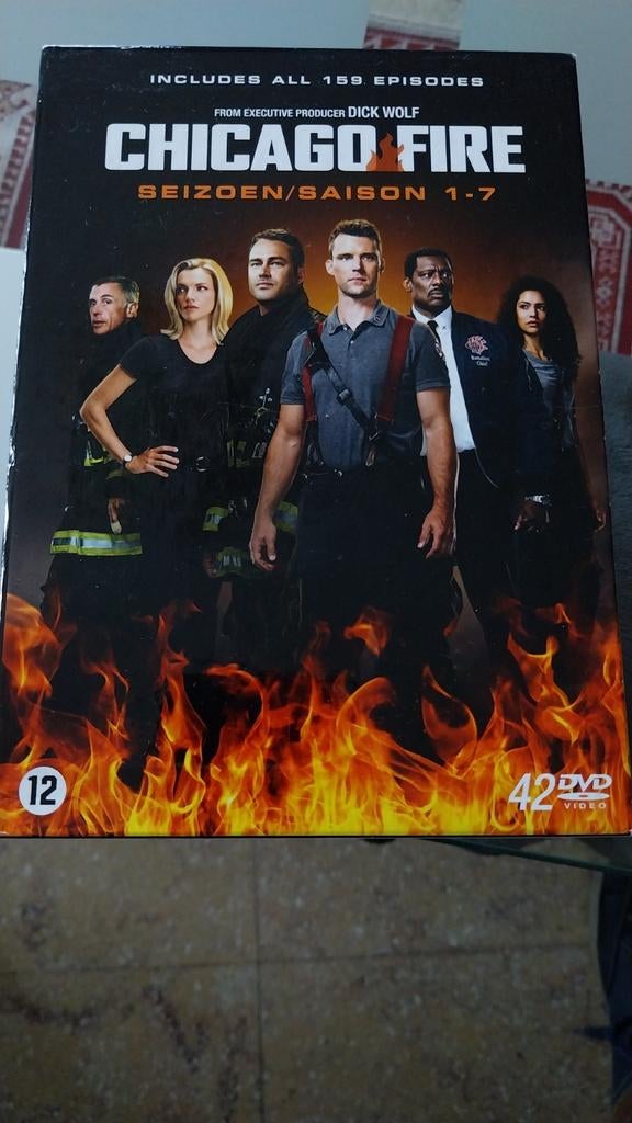 7 Dvds Chicago Fire, Ophalen