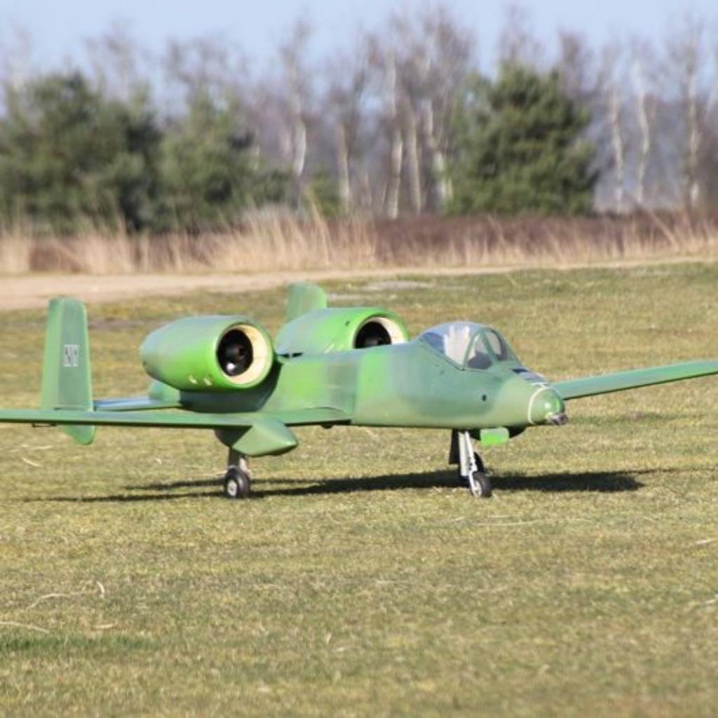 RC A-10 Warthog (EDF) - volledig vliegklaar, Ophalen, Gebruikt, Elektro, RTF (Ready to Fly)