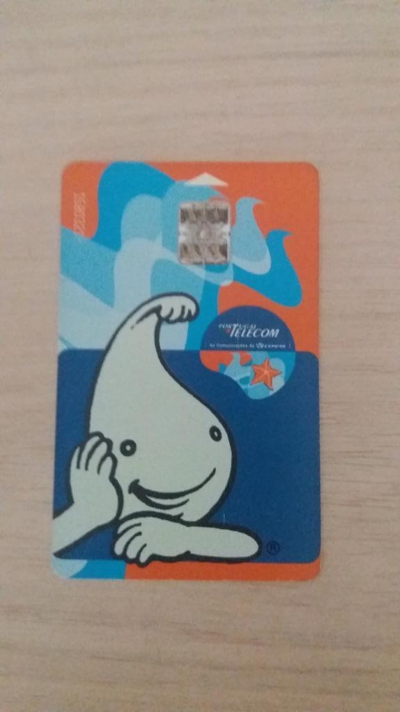 carte téléphonique à puce Portugal 50 card vintage, Collections, Enlèvement ou Envoi