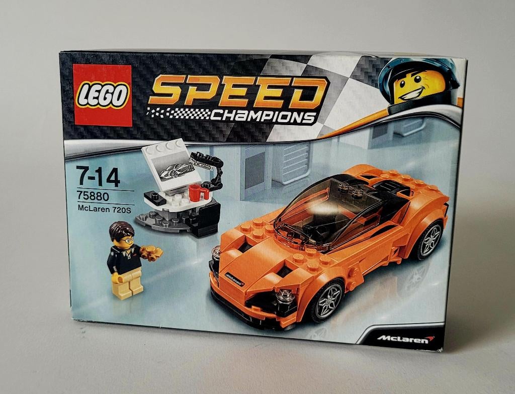 Lego 75880: McLaren 720S Speed Champions 2017 MISB AFOL, Ophalen of Verzenden, Nieuw, Complete set, Lego