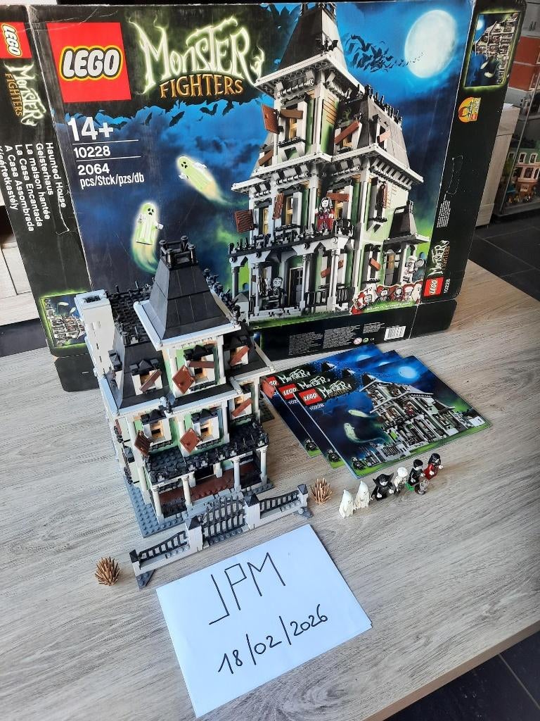 LEGO Monster Fighters 10228 Haunted House, Enlèvement ou Envoi, Comme neuf, Ensemble complet, Lego