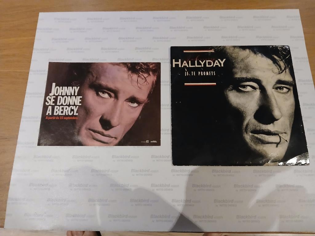 JOHNNY HALLYDAY disque 45 tours, CD & DVD, Vinyles | Autres Vinyles, Enlèvement ou Envoi, Comme neuf