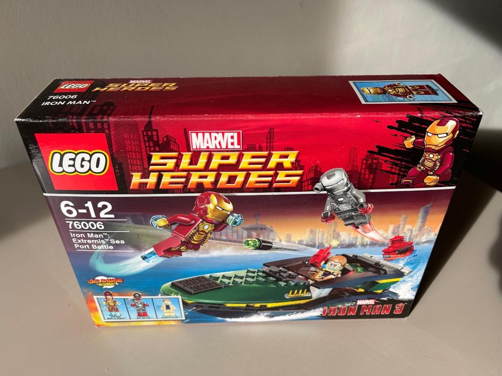 Lego IRON MAN : LA BATAILLE DU PORT EXTREMIS LEGO Marvel 760, Enlèvement ou Envoi, Lego