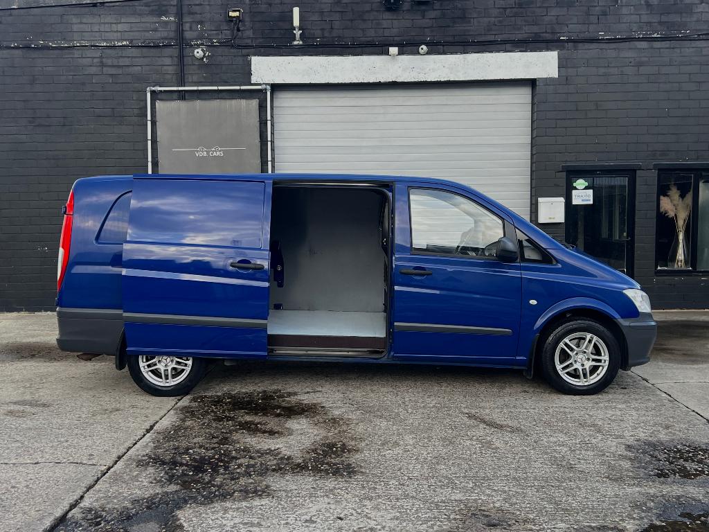 Mercedes vito L3 / 155,000km / LICHTEVRACHT / 3zit, Auto's, Mercedes-Benz, Bedrijf, Te koop, Trekhaak