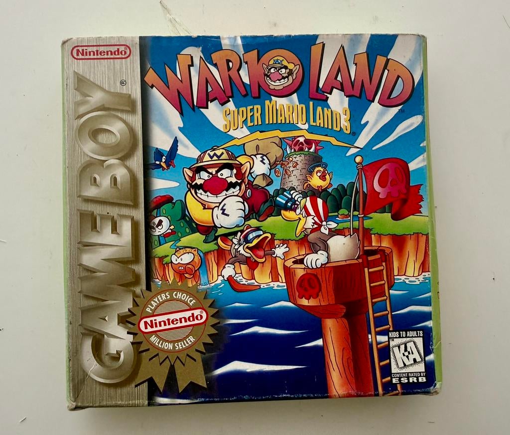 Wario Land Super Mario Land 3 Game Boy compleet in doos, Games en Spelcomputers, Games | Nintendo Game Boy, Zo goed als nieuw