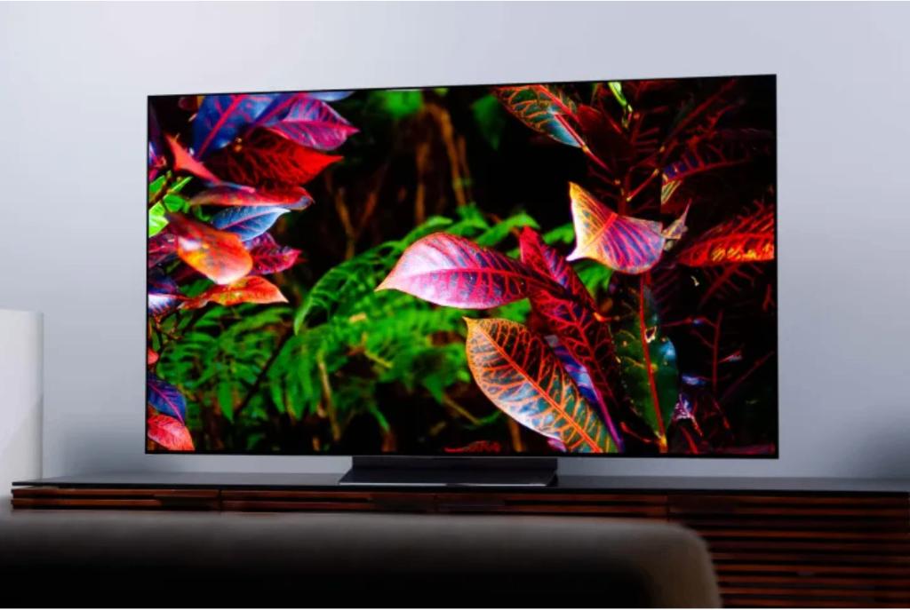Téléviseur QLED Samsung - 75 pouces (191 cm), QLED, 120 Hz, Comme neuf, Enlèvement