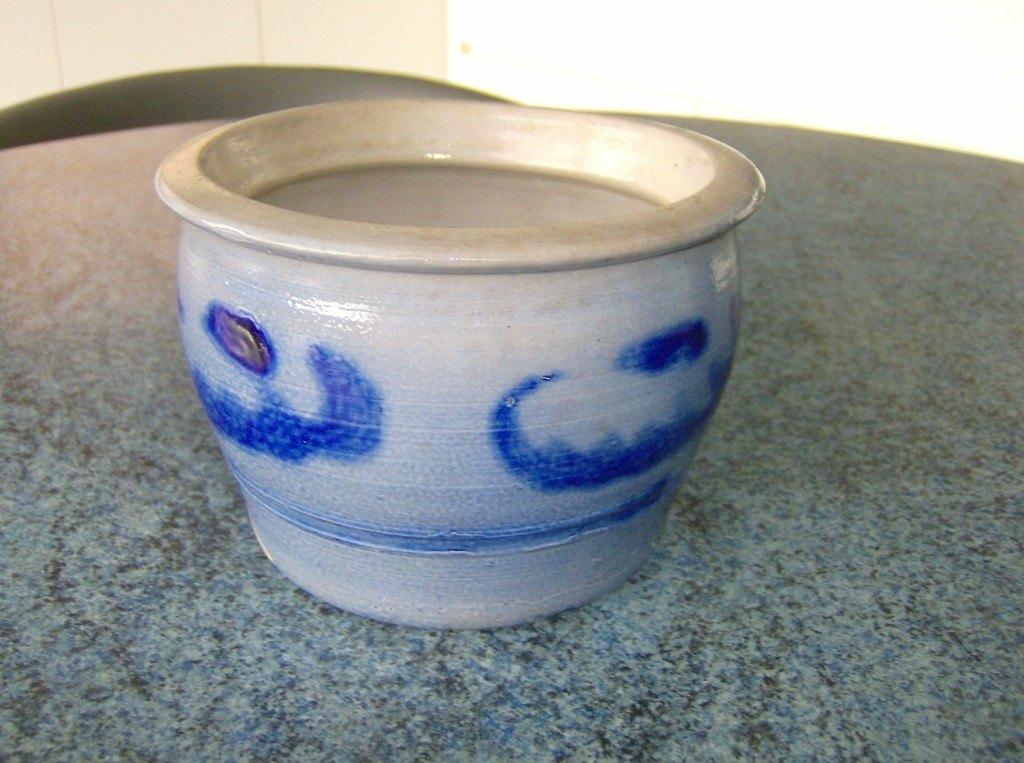 Zoutpot - Keuls aardewerk - Diameter : 15 cm -Hoogte : 10 cm, Ophalen