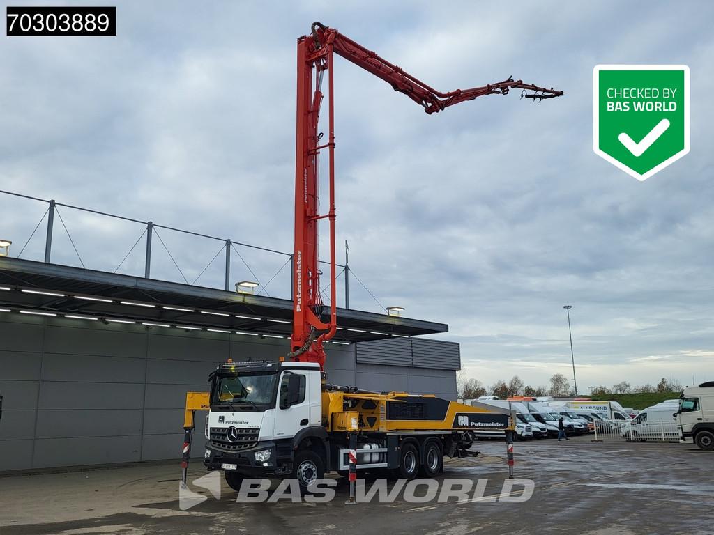 Mercedes Arocs Arocs 2640 6X4 Belgium Truck Putzmeister 36mt, Auto's, Vrachtwagens, Bedrijf, Te koop, Airconditioning, Bochtverlichting