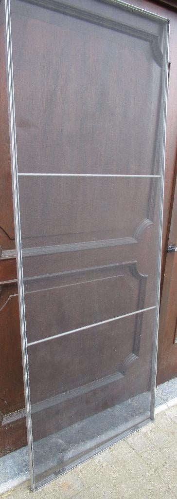 groot vliegenraam in aluminium kader, Ophalen, Gebruikt, Minder dan 80 cm, Minder dan 200 cm