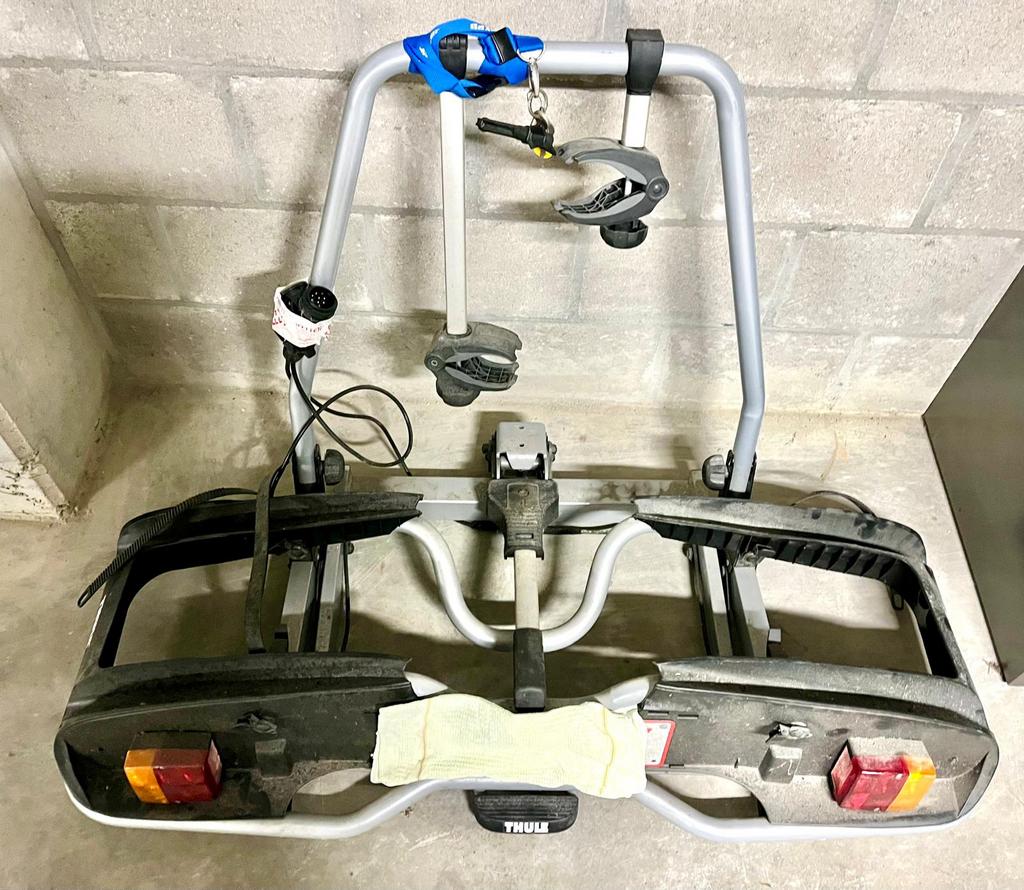 Thule fietsendrager, Auto diversen, Fietsendragers, Ophalen, 2 fietsen, Gebruikt