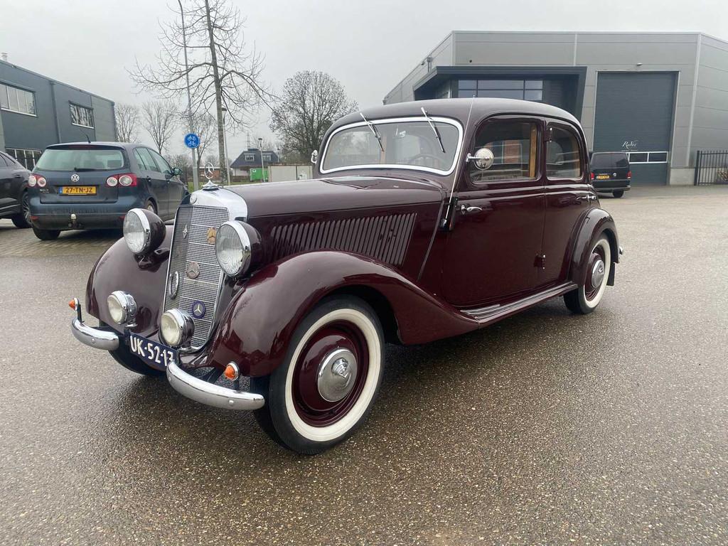1950 Mercedes benz 170 170 Oldtimer, Auto's, Mercedes-Benz, Bedrijf, Handgeschakeld, Overige carrosserie