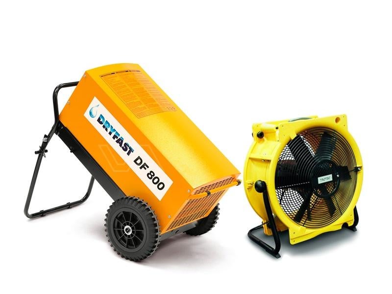 A LOUER - Déshumidificateur Dryfast DF800, Bricolage & Construction, Enlèvement ou Envoi, Utilisé, Ventilateur et Extracteur