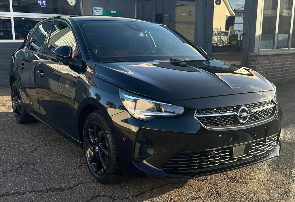 Opel Corsa F 1200 Benzine 130Pk 5 Drs GS Line +… AUTOMAAT, Auto's, Stof, Gebruikt, Zwart, 96 kW