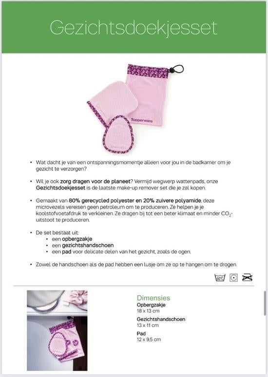 Gezicht doekjes, Ophalen of Verzenden, Nieuw, Overige typen