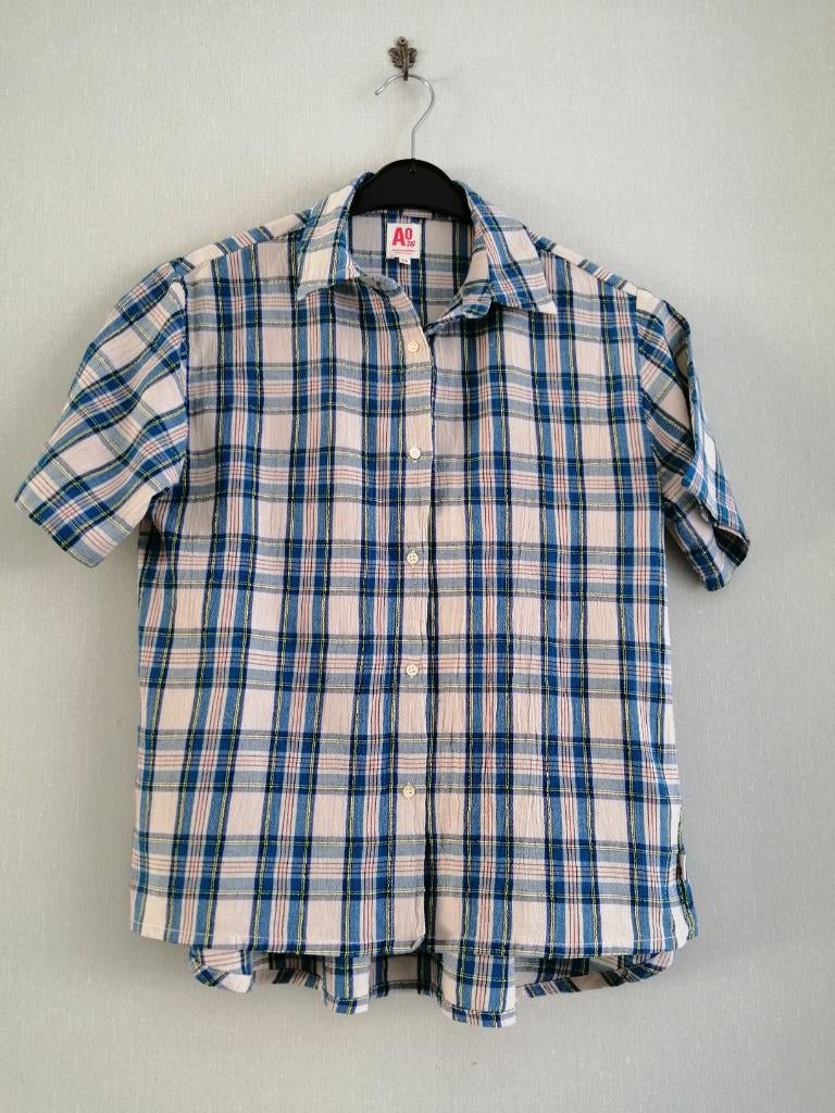 mooie geruite bloes AO76 maat 14 jaar, AO76 American Outfitters, Overhemd of Blouse, Zo goed als nieuw, Verzenden