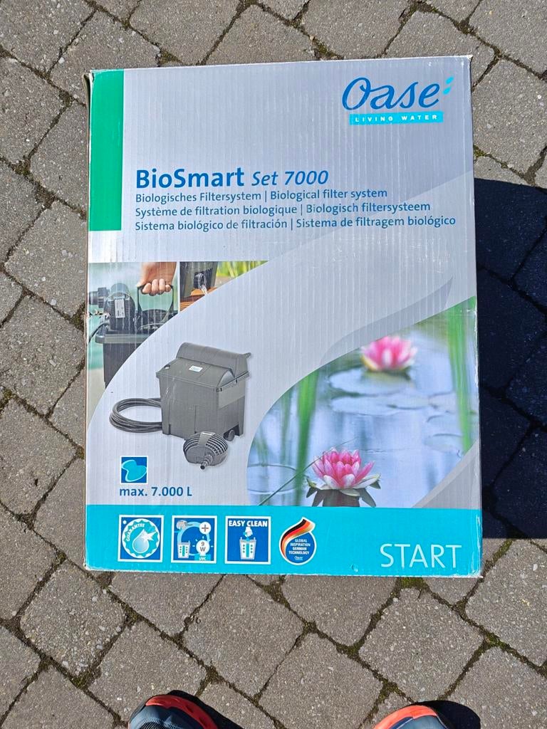 Oase Biosmart set 7000, Ophalen